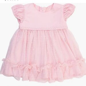 Pink Ruffled Baby Dress